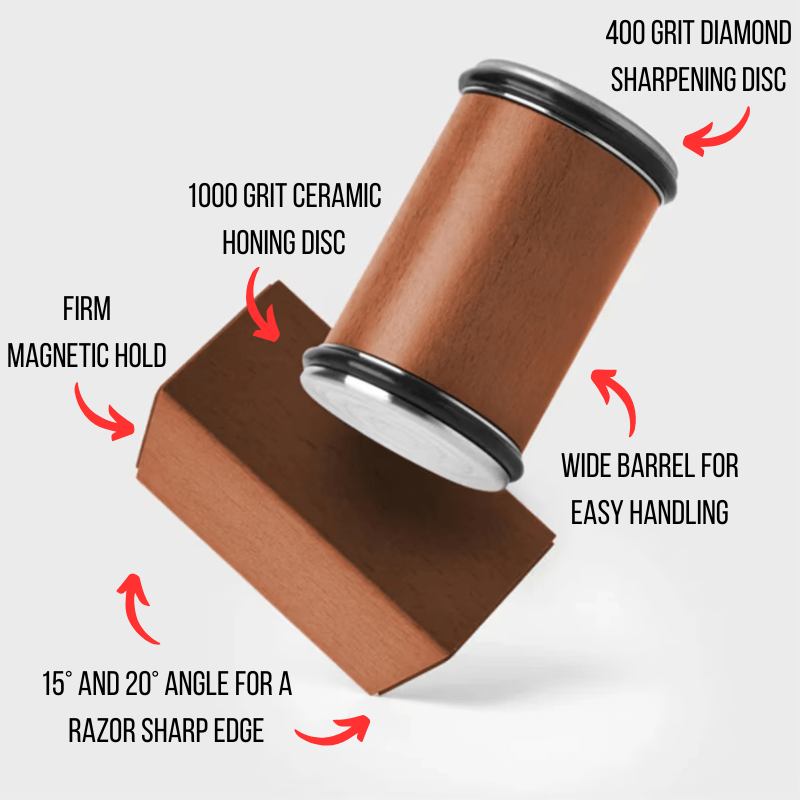 CutCraft™ Rolling Knife Sharpener